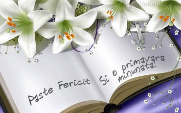 Paste Fericit Primavara Minunata