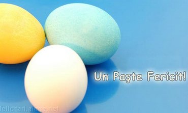 Un Paste Fericit