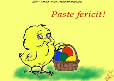 Paste Fericit!