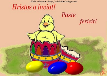 Hristos a inviat! Paste Fericit!