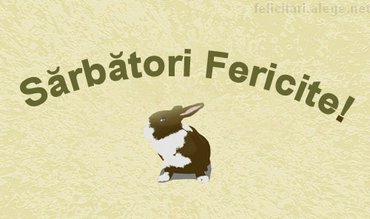 Sarbatori Fericite