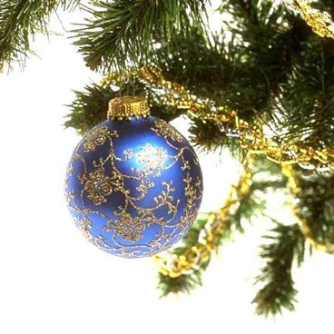 Blue Christmas Decorations