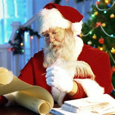 Santa Claus Reading