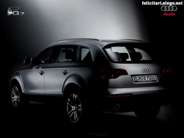Audi Q7 shadowed