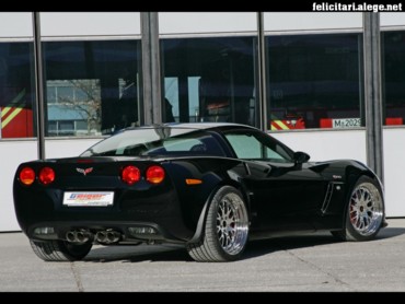 Black Corvette back