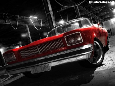 Driver red car