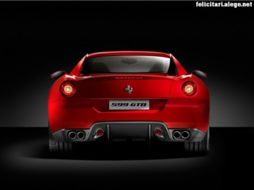 Ferrari 599 GTB back