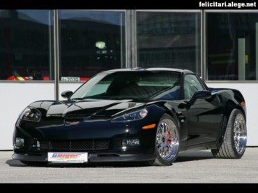Geiger black Corvette