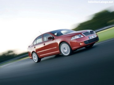Octavia RS red side