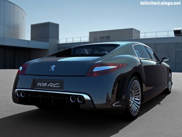 Peugeot 908 rear