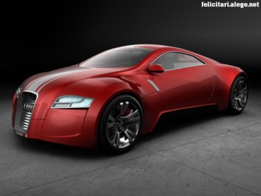 Red Audi R-Zero