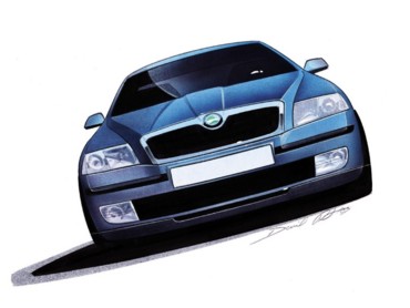 Skoda front draw