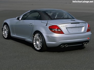 SLK 55 AMG back
