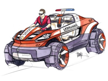 Smart Rescue vehicle