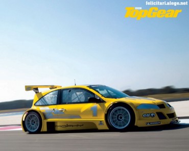 Top Gear yellow car