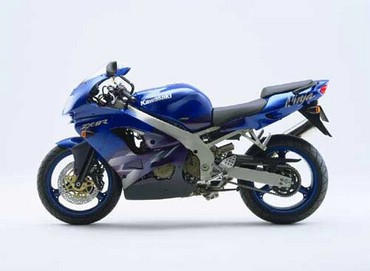 Kawasaki Ninja Albastra