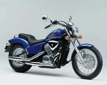 Motocicleta Albastra