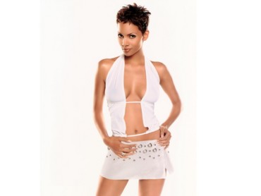 Halle Berry white