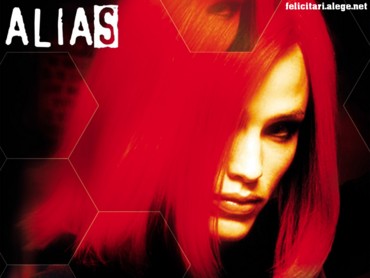 Alias girl with red hair
