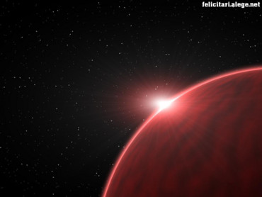 Alien sunrise