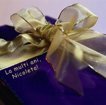 La Multi Ani Nicoleta!