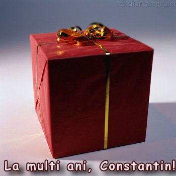 La Multi Ani Constantin
