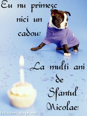 Eu Nu Primesc Nici Un Cadou? La Multi Ani De Sfantul Nicolae!