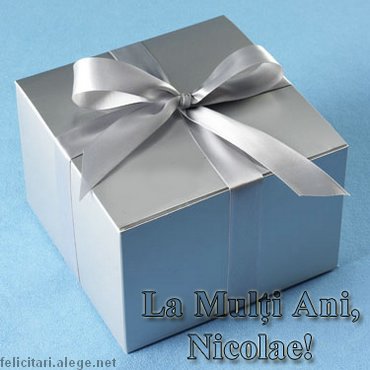 La Multi Ani Nicolae