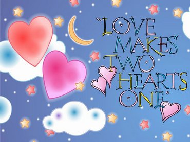 Love Makes Two Hearts One