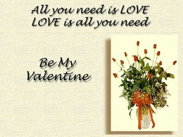 All You Need Is Love