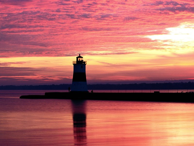 free wallpapers Erie Pierhead Lighthouse Erie Pennsylvania 800 x 600